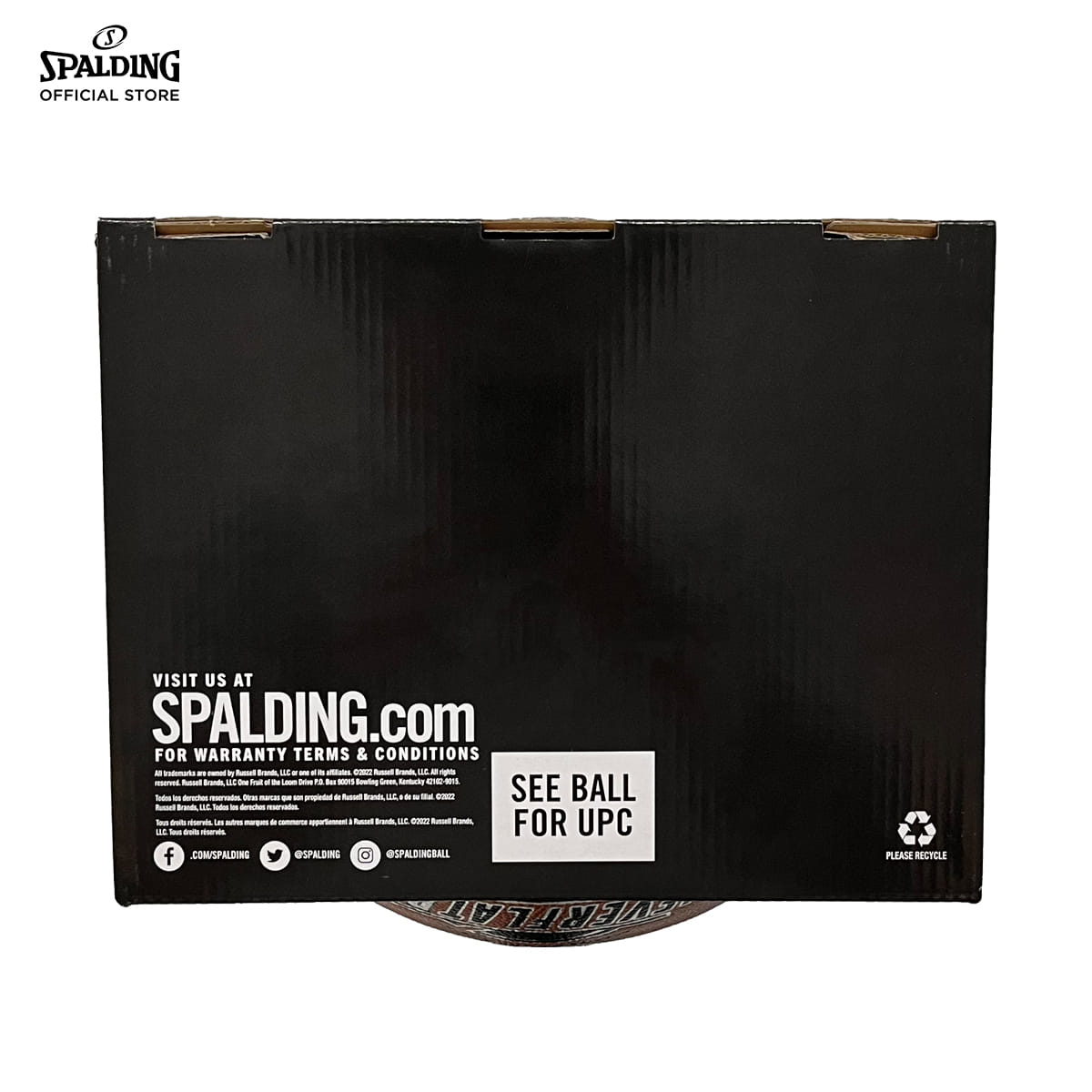 ลูกบาส SPALDING รุ่น NEVERFLAT PRO ลูกบาสเกตบอล หนัง PU, เบอร์ 7, ไม่ต้องเติมลม_6